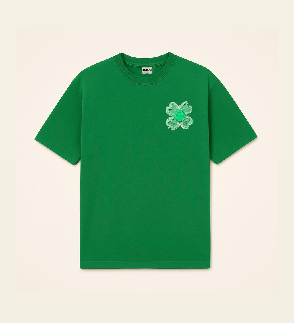 TOROM - T-shirt Vert Rubis