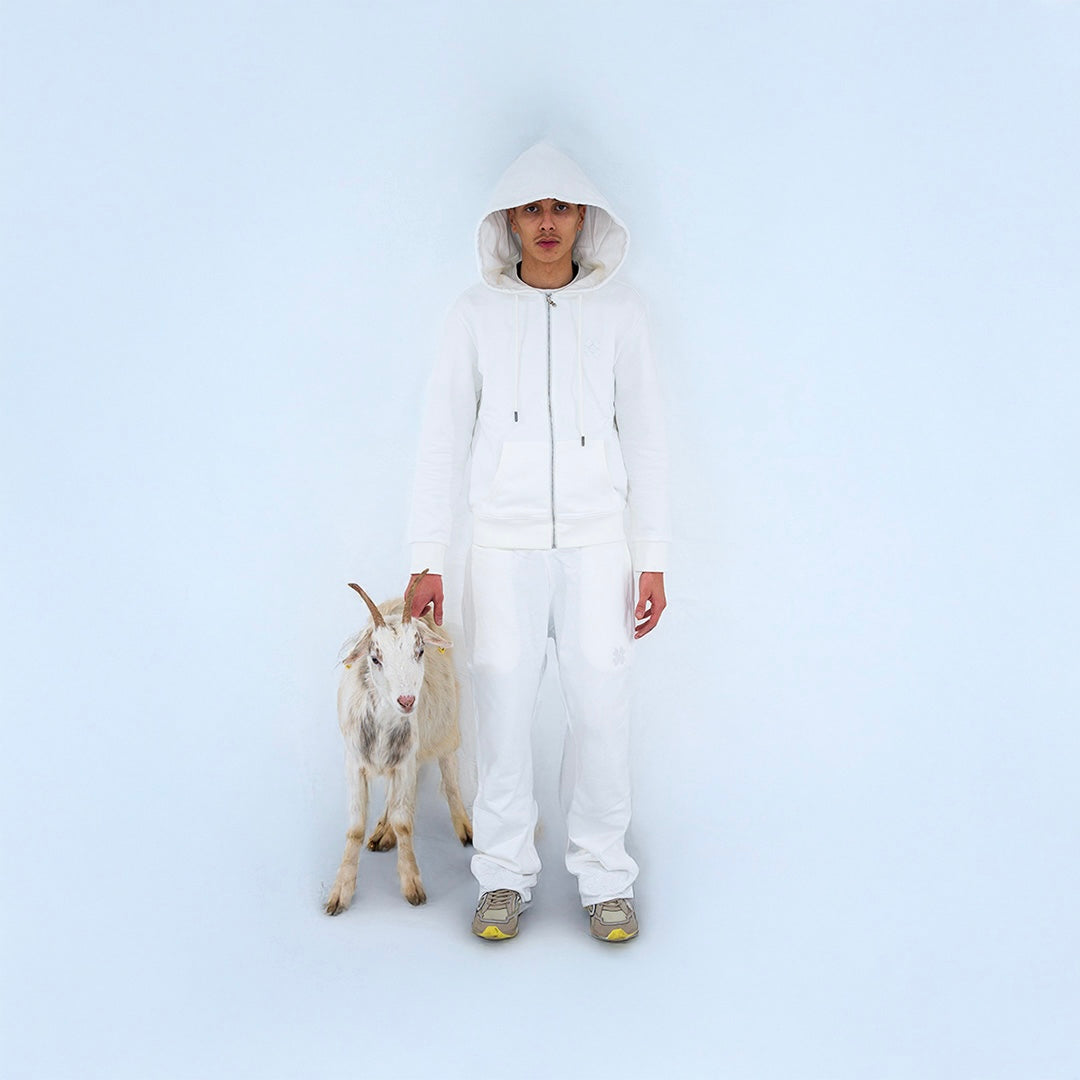 Jogging Goat Blanc