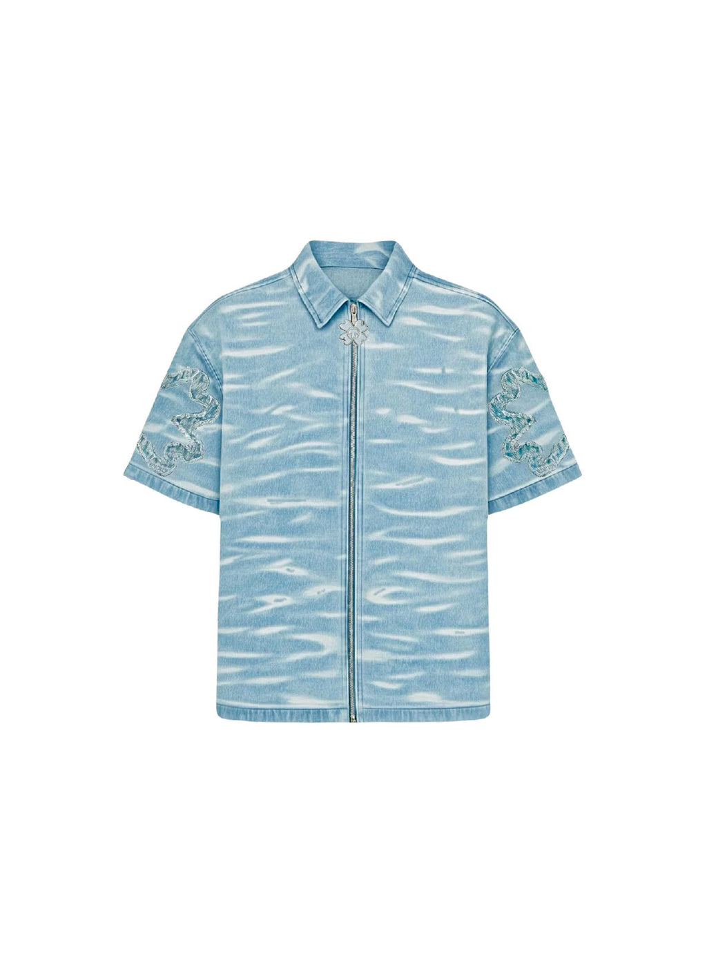TOROM - Chemise en Jean Azur