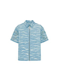 TOROM - Chemise en Jean Azur