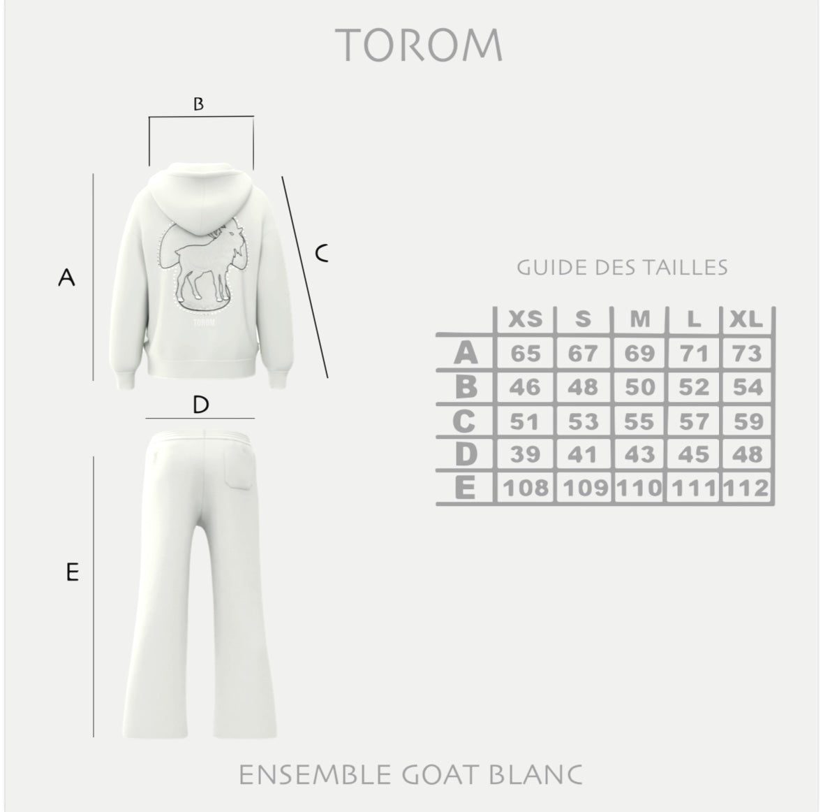Veste Goat Blanche